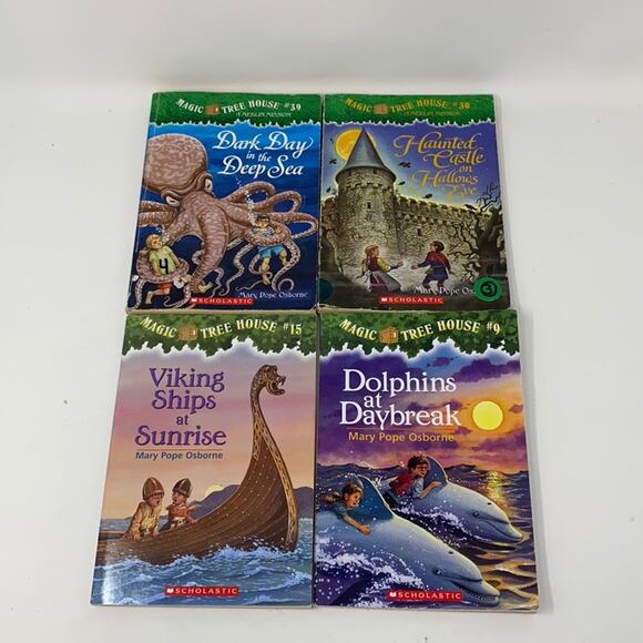 Bundle of 4 Magic Tree House Young Readers Books See Titles in Description - Picture 2 of 13